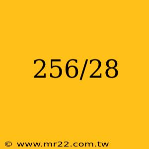 256/28