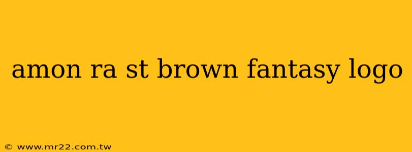 amon ra st brown fantasy logo