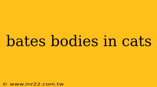 bates bodies in cats