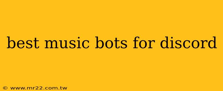 best music bots for discord