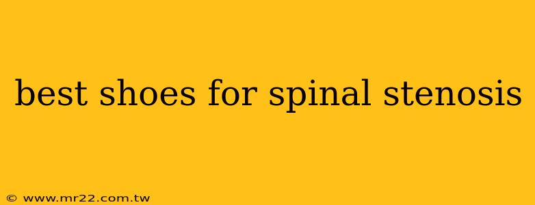 best shoes for spinal stenosis