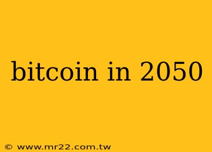 bitcoin in 2050