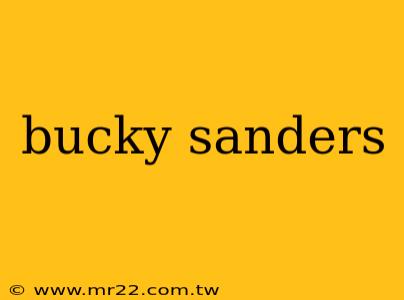 bucky sanders