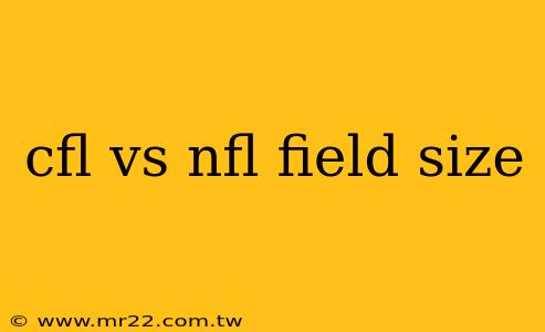 cfl vs nfl field size