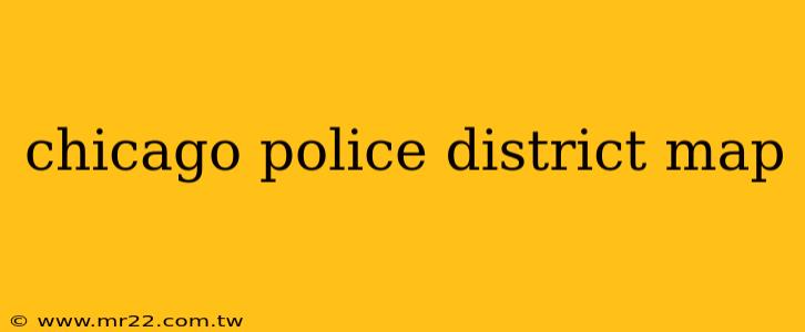 chicago police district map