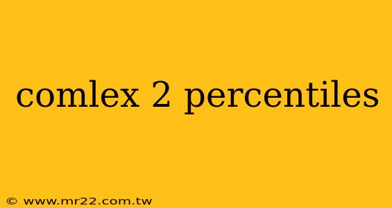 comlex 2 percentiles