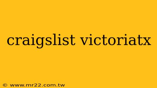 craigslist victoriatx