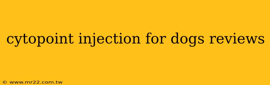 cytopoint injection for dogs reviews