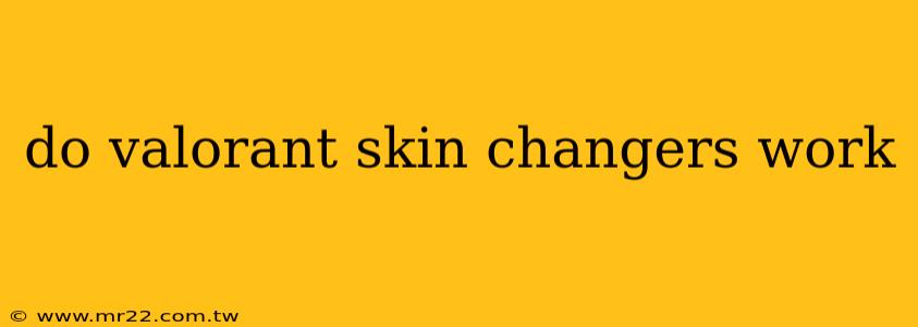 do valorant skin changers work