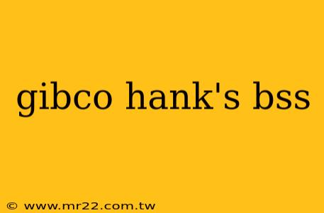 gibco hank's bss