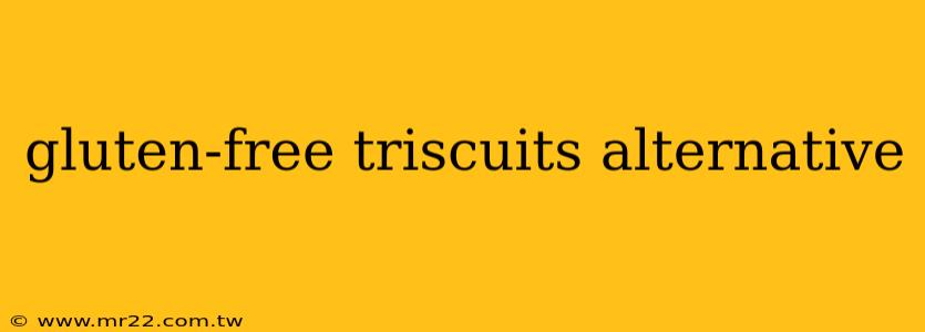 gluten-free triscuits alternative