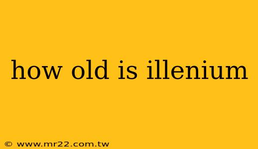 how old is illenium