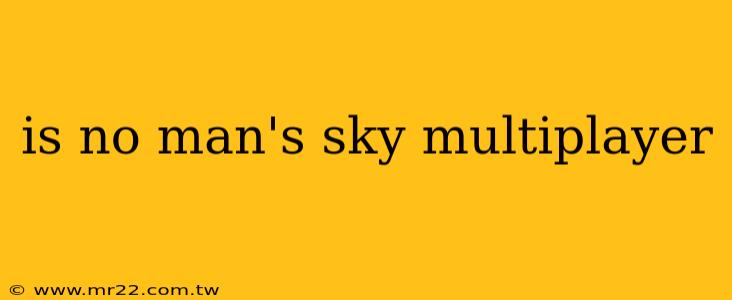 is no man's sky multiplayer