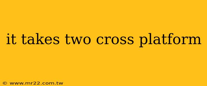 it takes two cross platform