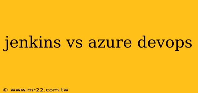 jenkins vs azure devops