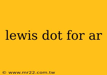 lewis dot for ar