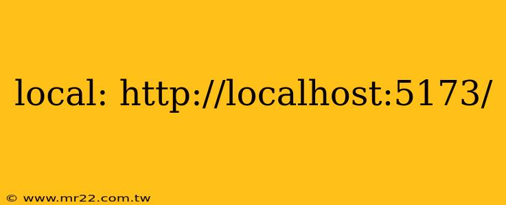 local: http://localhost:5173/