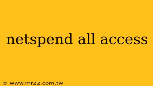netspend all access