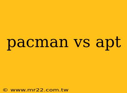 pacman vs apt