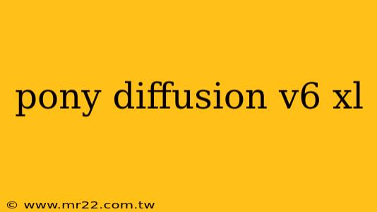 pony diffusion v6 xl