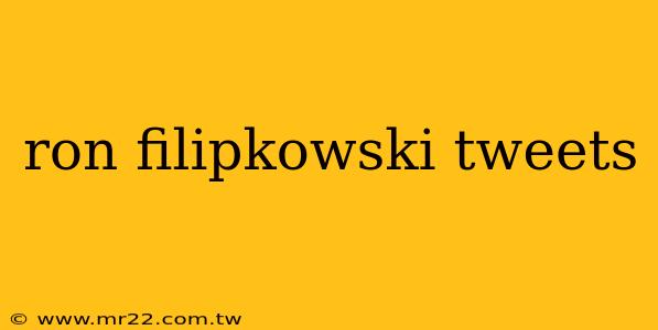 ron filipkowski tweets