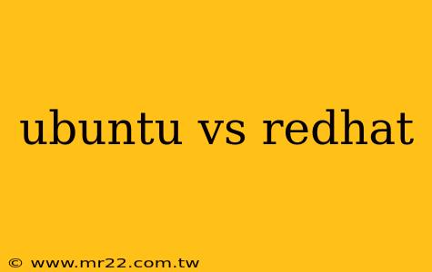 ubuntu vs redhat