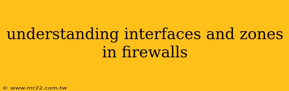 understanding interfaces and zones in firewalls