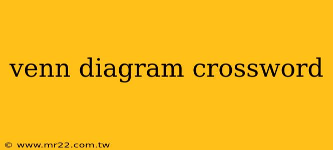 venn diagram crossword