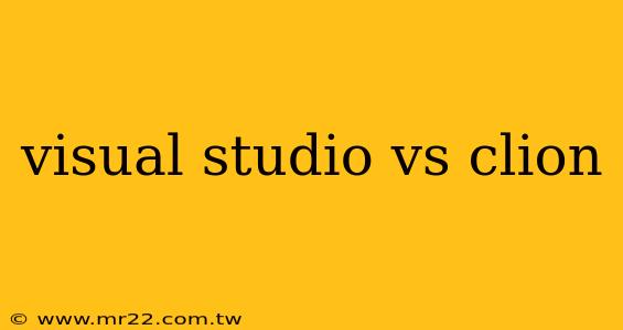 visual studio vs clion