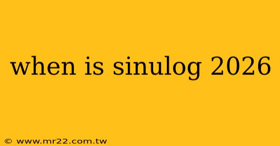 when is sinulog 2026