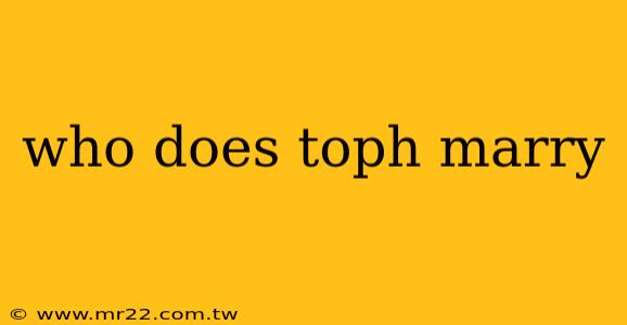 who does toph marry