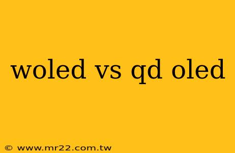 woled vs qd oled
