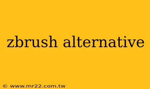 zbrush alternative